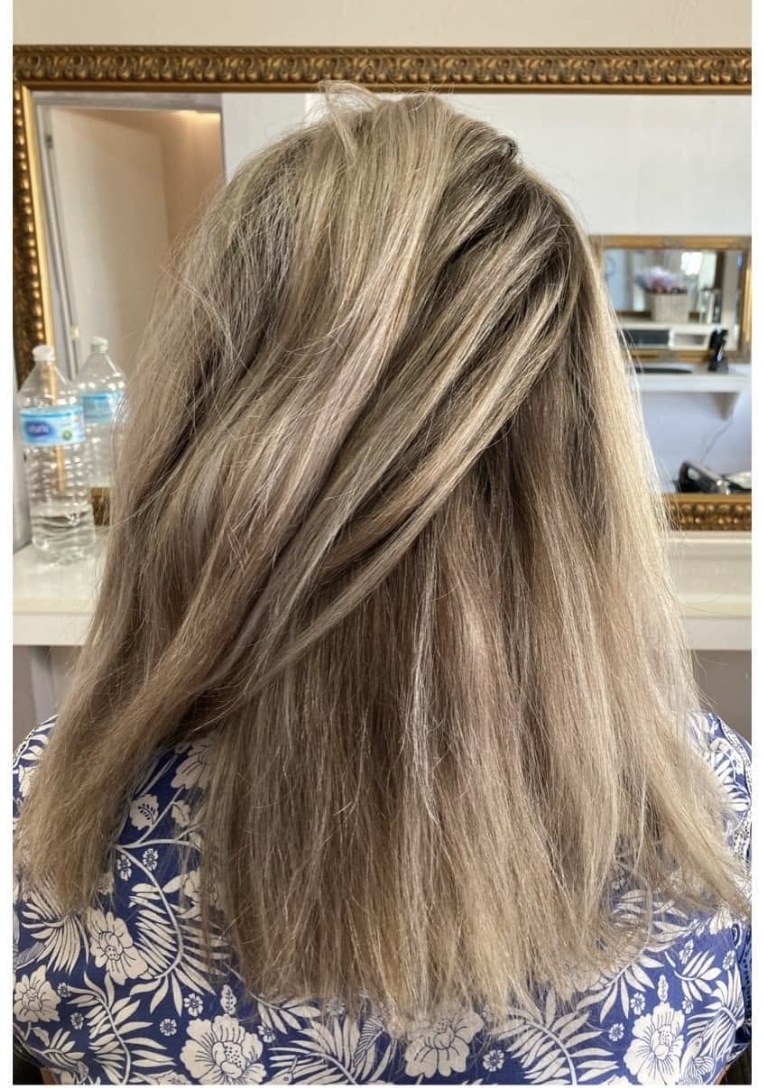 Before Legacy Hair & Beauty transformation
